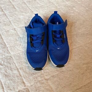 Nike star runner Kids Royal Blue and Black Velcro Athletic Sneakers